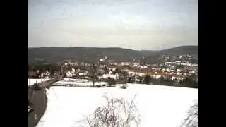 Wettervideo der Wettercam Irchwitz mit Blick auf Greiz am 25.03.2013, Montag