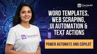 Power Automate Desktop Tutorial | Word Templates, Web Scraping, UI Automation & Text Actions