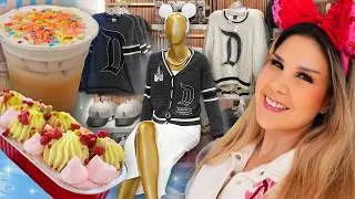 Viral UNICORN LATTE, Delicious Desserts on Main Street + DLander Shop Merch! Disneyland Vlog 2026