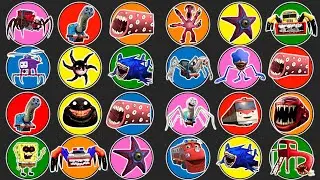 Spin Wheel Choo Choo Charles, Thomas Lipan, Train Eater, Monster Gorka, Kereta Timothy, Shin Sonic