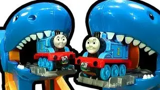 Thomas The Tank Shark Attack Exhibit Take N Play Aquarium Adventure