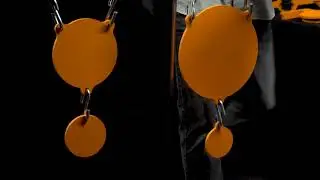 Mr Target &mdash; модульные реактивные стальные мишени &mdash; аксессуар для подставки для вращающегося гонга