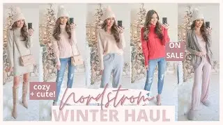 HUGE NORDSTROM WINTER TRY ON HAUL 2020 + NORDSTROM CYBER WEEK SALE PICKS! 💕