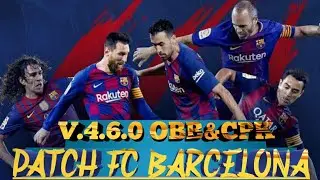 PATCH PES 2020 MOBILE V4.6.0 FC BARCELONA  (OBB+CPK)