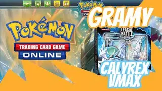 Gramy w Pokemon TCG Online! League Battle Deck Ice Rider Calyrex VMax Deck!