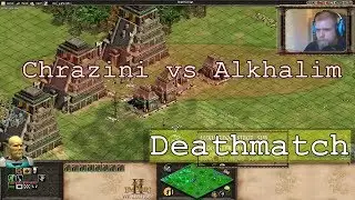 Chrazini vs Alkhalim | Deathmatch | [Age of Empires 2: HD Edition]