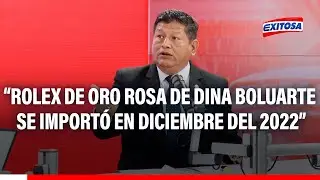 🔴🔵Walter Ayala sobre Rolex de Dina Boluarte: 