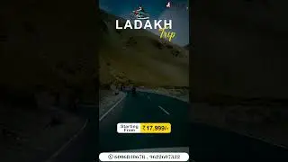 Book Your Bike Tour Now With Nomadic Steps || Ladakh Tour Package || Starting From 17,999/- Only