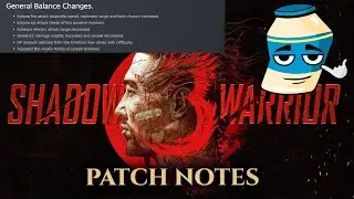 BALANCE CHANGES + HARDCORE MODE: Shadow Warrior 3