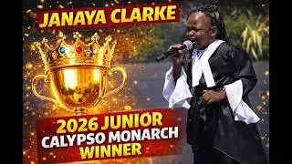 Джаная Кларк &ndash; образцовая участница финала конкурса Junior Calypso Finals 2026 и победительница Н...