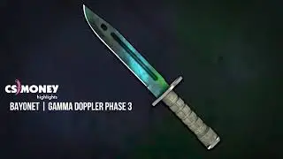 CS:GO | Bayonet - Gamma Doppler Phase 3
