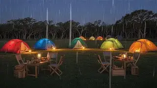 All Night Rain Sounds for Sleep | Sleep Aid, Insomnia Relief