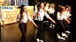 Blaue Funker 2014 - Showtanz der Jungfunker Thema Schornsteinfeger