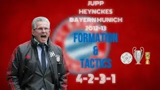 Recreate Jupp Heynckes 4-2-3-1 Bayern Munich Tactics (12-13) in FIFA 23 | Custom Tactics