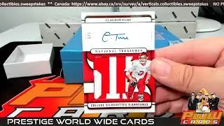 2023 National Treasures Collegiate/NCAA Football 4x Box Case Break
