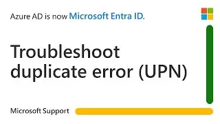 How to troubleshoot duplicate error (UPN) in Microsoft Entra Connect during synchronization