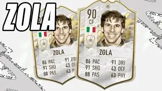ОБЗОР ИГРОКА FIFA 22 PRIME ICON ZOLA | 90 ОБЗОР ЗОЛА!!!