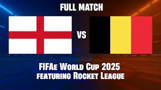 [NO COMMENTARY] England vs Belgium | FIFAe World Cup 2025 featuring Rocket League