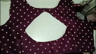 Bina Canvas boat neck design # cutting ✂️and Stitching # fashion designr❤️ all tayp blouse #