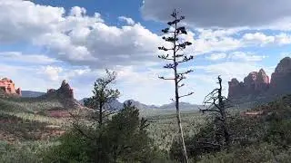 Soldiers Pass with a View of the Back of Coffee Pot Rock