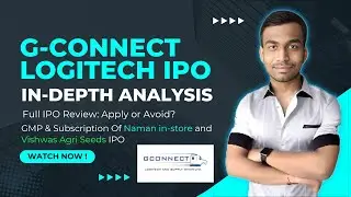 G Connect Logitech IPO | G Connect Logitech IPO GMP  | G Connect Logitech IPO Review | SME