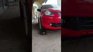 new Baleno DRL lamp Splitter Skirting Installed
