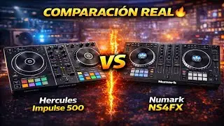 Hercules Impulse 500 Vs Numark NS4FX &iquest;Cu&aacute;l es MEJOR? 🔥