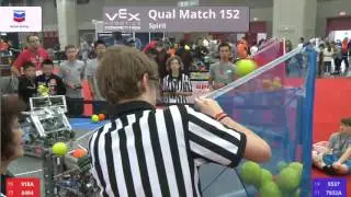 VEX Worlds 2016 - VRC Middle School - Spirit - Qual 152 (918A 6484) 141 vs 192 (9537 7932A)