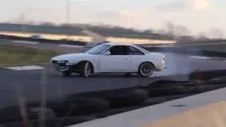 S14 Spins Out on the Down Hill Section