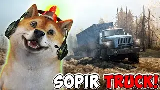 OBIT JADI SOPIR TRUCK TROBOS LUMPUR DAN BANJIR! - MudRunner Indonesia