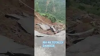 Nh-44 totally damage #viral #flood #nh44