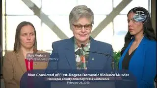 HCAO Press Conference: Man Convicted of First-Degree Domestic Violence Murder (02/26/25)
