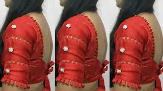 Very beautiful new letest sleeve blouse design cutting and stitching | kriti fashion designer