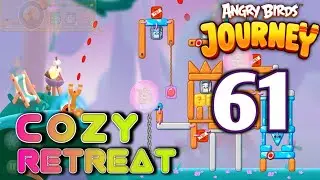 COZY RETREAT ( Level 371- Level 375) || Angry Birds Journey (2023 Update )/ Android Gameplay 🎮