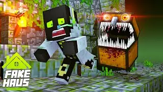FANGEN SPIELEN mit EINER KISTE?! - Minecraft FAKE HAUS [Deutsch/HD]