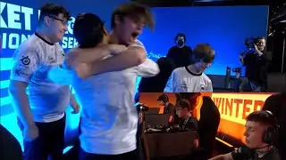 SSG GO BONKERS as they REVERSE SWEEP Dignitas 🤯 | DIG vs SSG | RLCS Winter Major