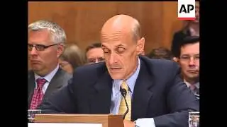 Six years after the 9/11 attacks, Homeland Security Director Michael Chertoff told a Senate Committe