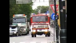 5 x brannbiler TBRT IKS + Ambulanse HMN RHF