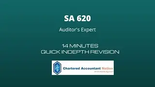 SA 620 Auditor's Expert CA Final Standards On Auditing Revision By CA Kartik Agrawal