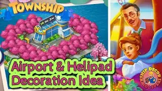 Airport & Helipad Decoration Idea || Township || ✈️