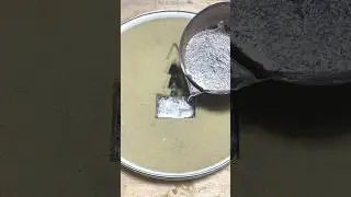 #pottery #sand #metal #art #cake #satisfying #shorts 181 قالب معدني