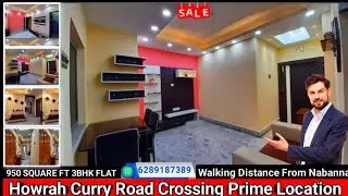 3BHK Flat Sale In Kolkata Howrah Carry Road Nabanna Kolkata | pool Gym Clubhouse Latest False Ceilin