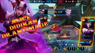 Tutorial dan build Alice  Offlaner terkuat 2021!!!