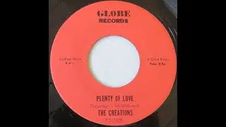THE CREATIONS - PLENTY OF LOVE - GLOBE  P.S.  1000