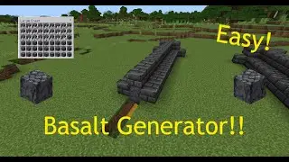 Easy 1.19.60 Basalt Generator!! Bedrock Edition