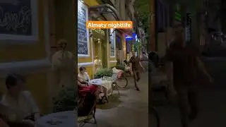 Almaty nightlife | Kazakhstan #shorts #viral #youtubeshorts