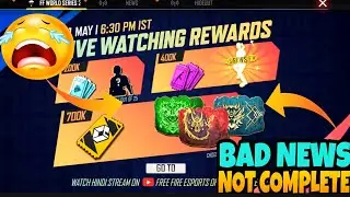 BAD 😞😞 NEWS FOR INDIAN SERVER 😭  || FFWS MILESTONE WAS NOT COMPLETE BY DRACO 777