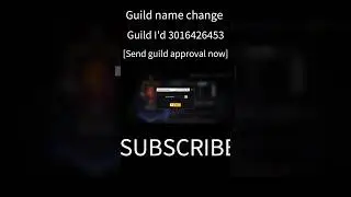 GUILD RENAME SUCCESSFUL 🔥HOW TO CHANGE GUILD NAME #shorts #youtubeshorts