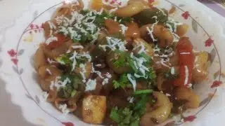 Tawa Veg Macroni Pasta | Indian Style Macroni Pasta मसाला मेकरोनी पास्ता तवा पर |Tawa Masala Macroni