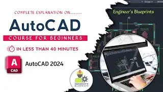 AutoCAD Course  for Beginners in Less than 40 Minutes (Civil/Arch)